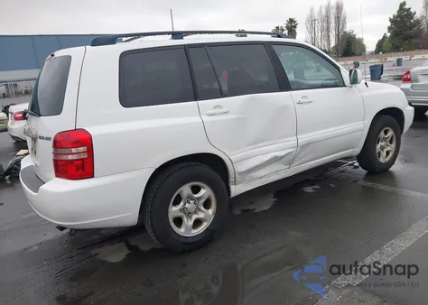 2003 Toyota Highlander z USA, uszkodzony, nr VIN JTEGD21A130055935